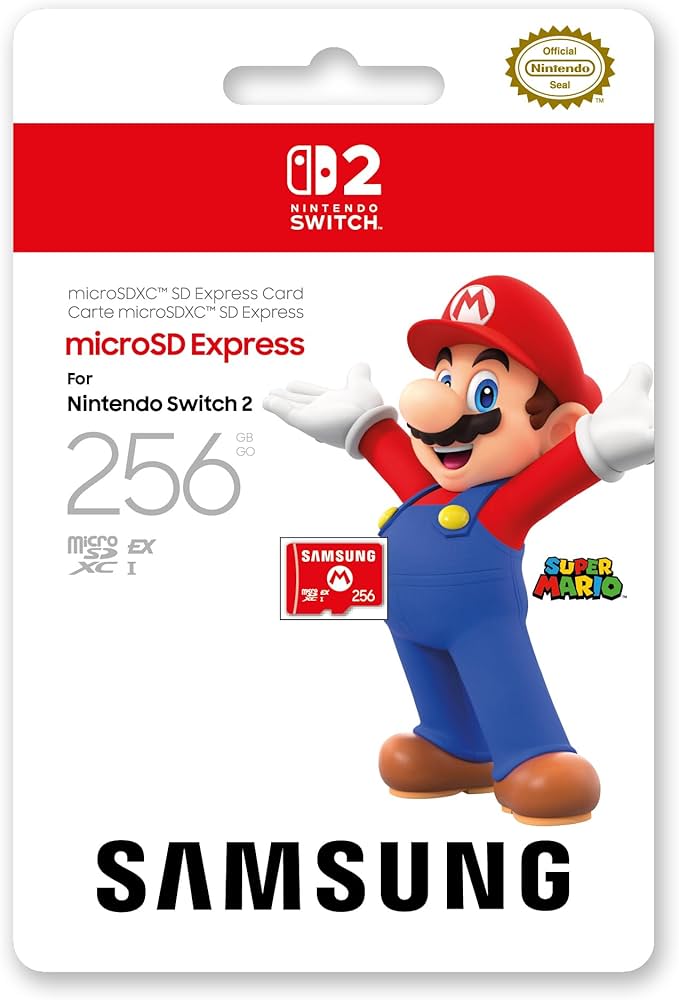 Amazon.co.jp: 【任天堂ライセンス商品】Samsung microSD Express Card