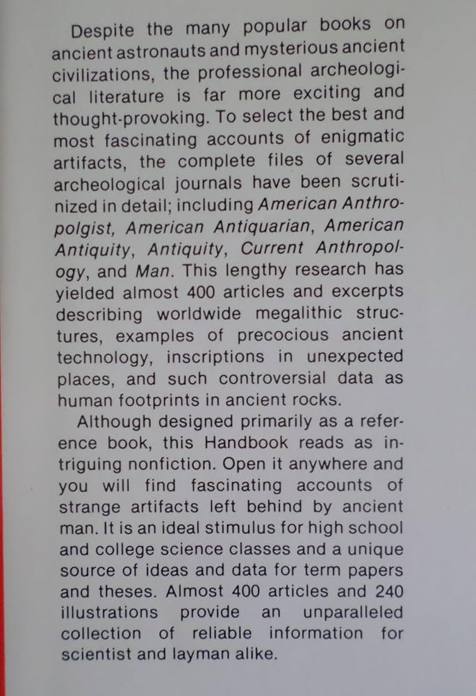 Amazon.co.jp: Ancient Man: A Handbook of Puzzling Artifacts