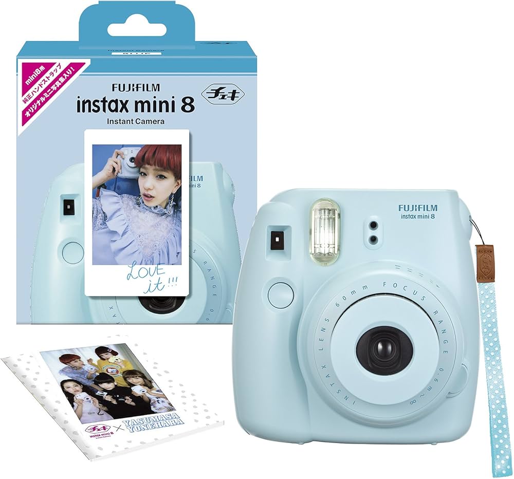 Amazon | FUJIFILM インスタントカメラ チェキ instax mini 8 ブルー