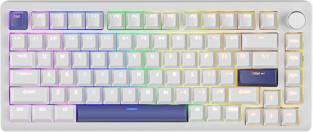 Amazon | DrunkDeerA75 ラピッドトリガー キーボード メカニカル 82