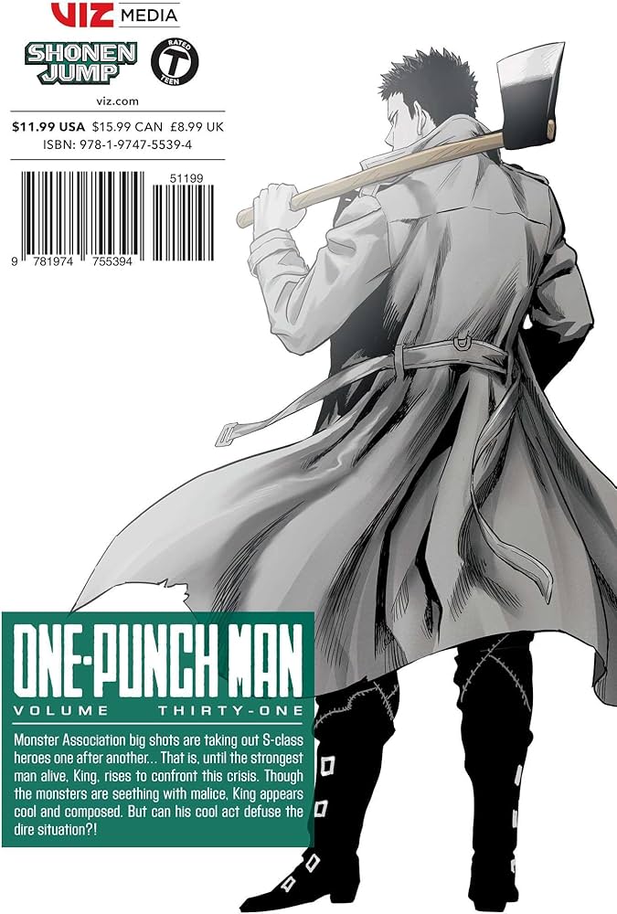Amazon.com: One-Punch Man, Vol. 31: 9781974755394: ONE, Murata