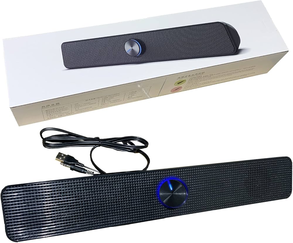 Amazon.co.jp: PC用 サウンドバー スピーカー 【 ゲーム youtube 動画