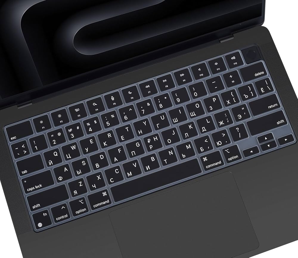Amazon.com: Russian Keyboard Cover Skin for 2025-2021 Apple