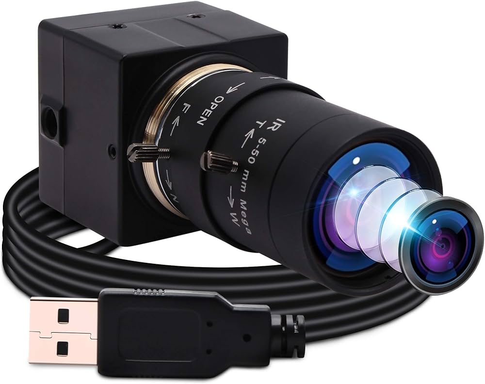 Amazon.co.jp: ELP 光学ズームWebカメラ 200万画素 低照度 ウェブ