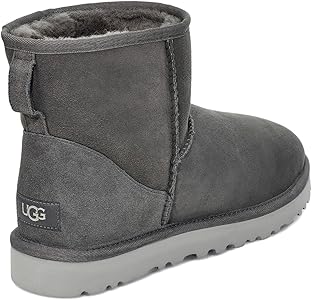 Amazon.co.jp: UGGメンズクラシックミニブーツ, ダークグレー, 35.0 cm