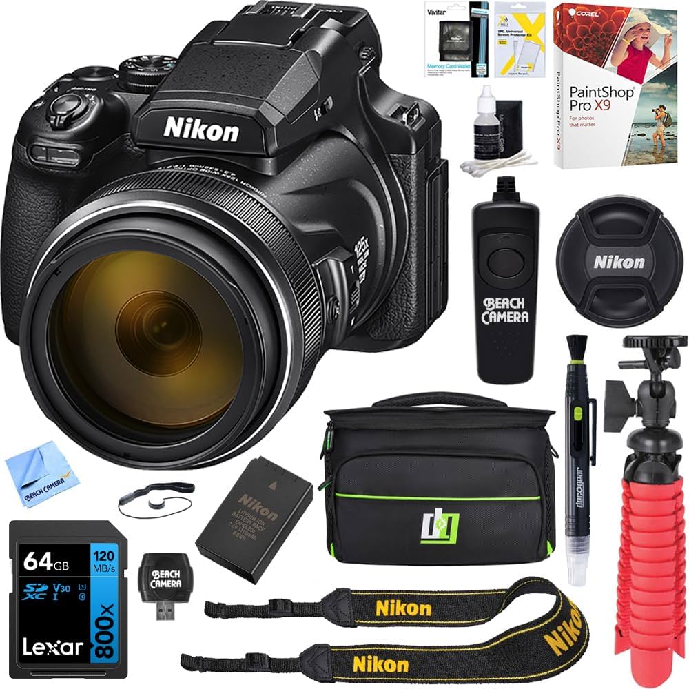 Amazon | Nikon COOLPIX P1100 Superzoom デジタルカメラ、125倍光学