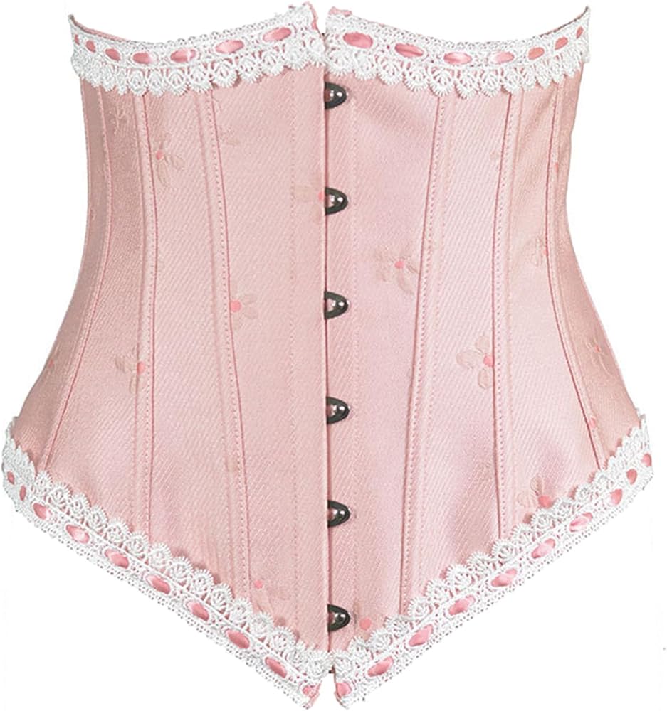 Amazon.co.jp: [マイピップ] ピンクコルセットウエストベルト