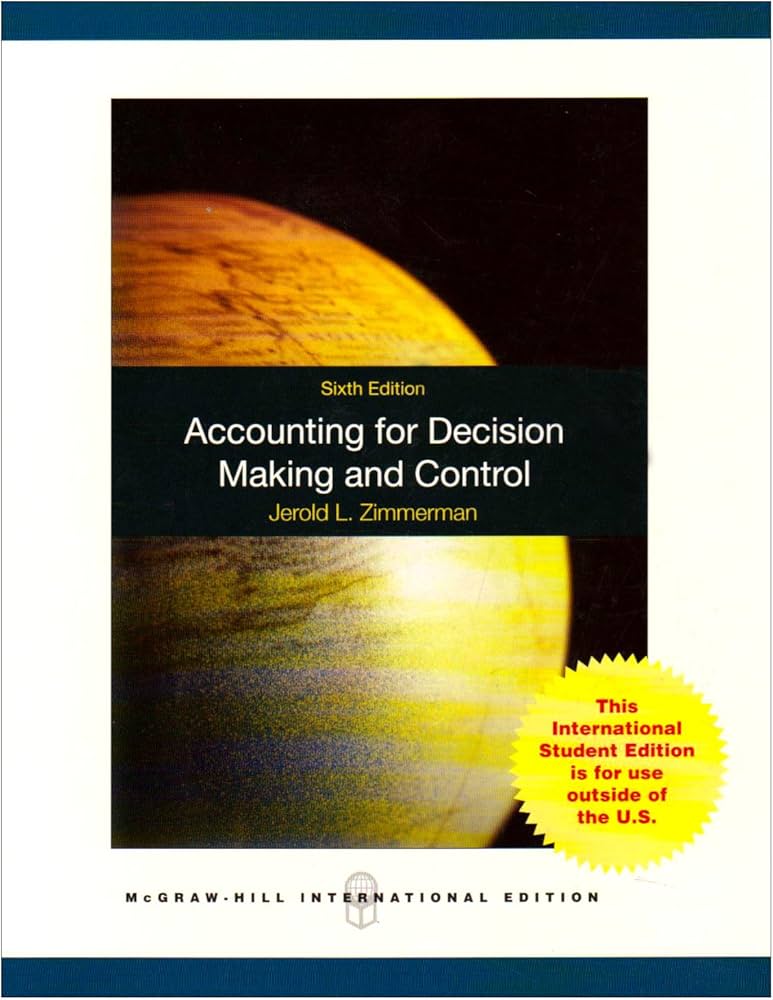 Amazon | ACCOUNTING FOR DECISION MAKING | ZIMMERMAN | Economics
