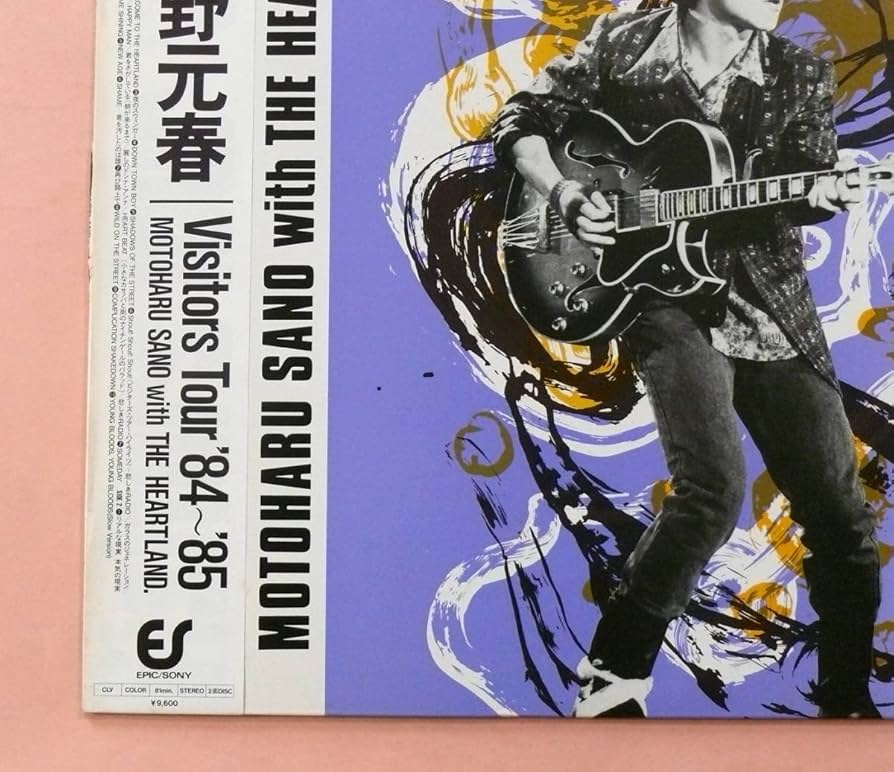 佐野元春 ライブ Visitors Tour'84-'85 LD 【公式通販】