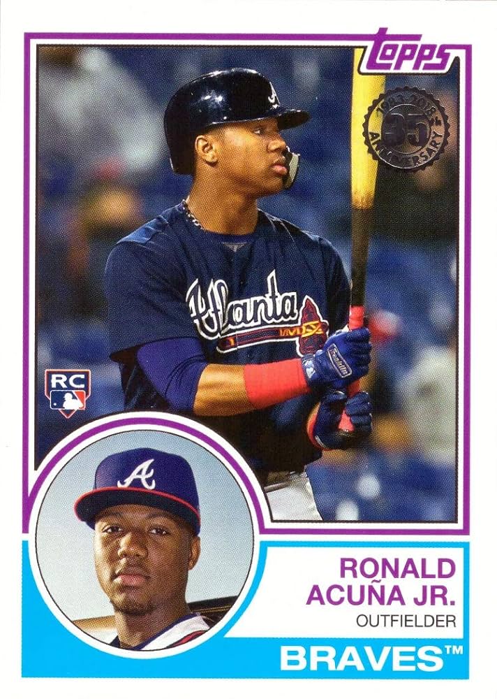 Amazon.com: 2018 Topps Update 1983 Topps Design Baseball #83-13