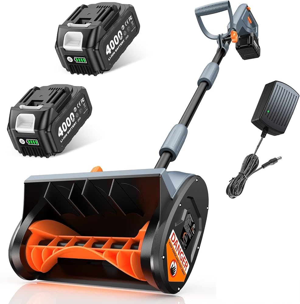 Amazon.co.jp: 【2025最新改良】TaskStar 電動除雪機 電動スノー