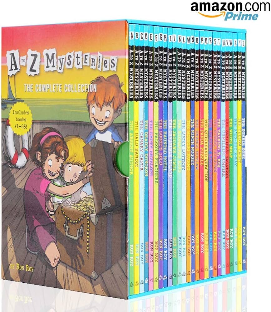 A to Z Mystereis Series 26 Books Set The Complete Collection Dink