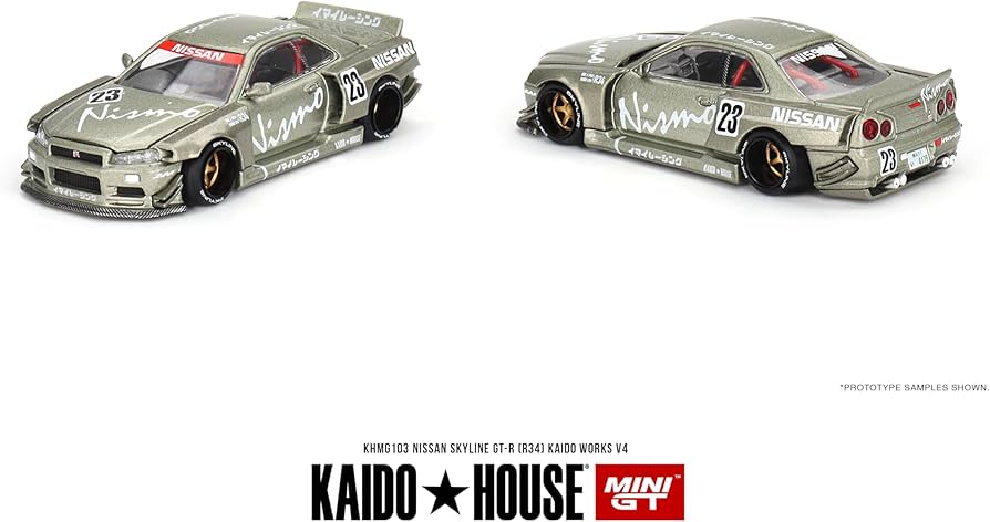 Amazon.co.jp: MINI GT トゥルースケール ミニチュアモデルカー 日産