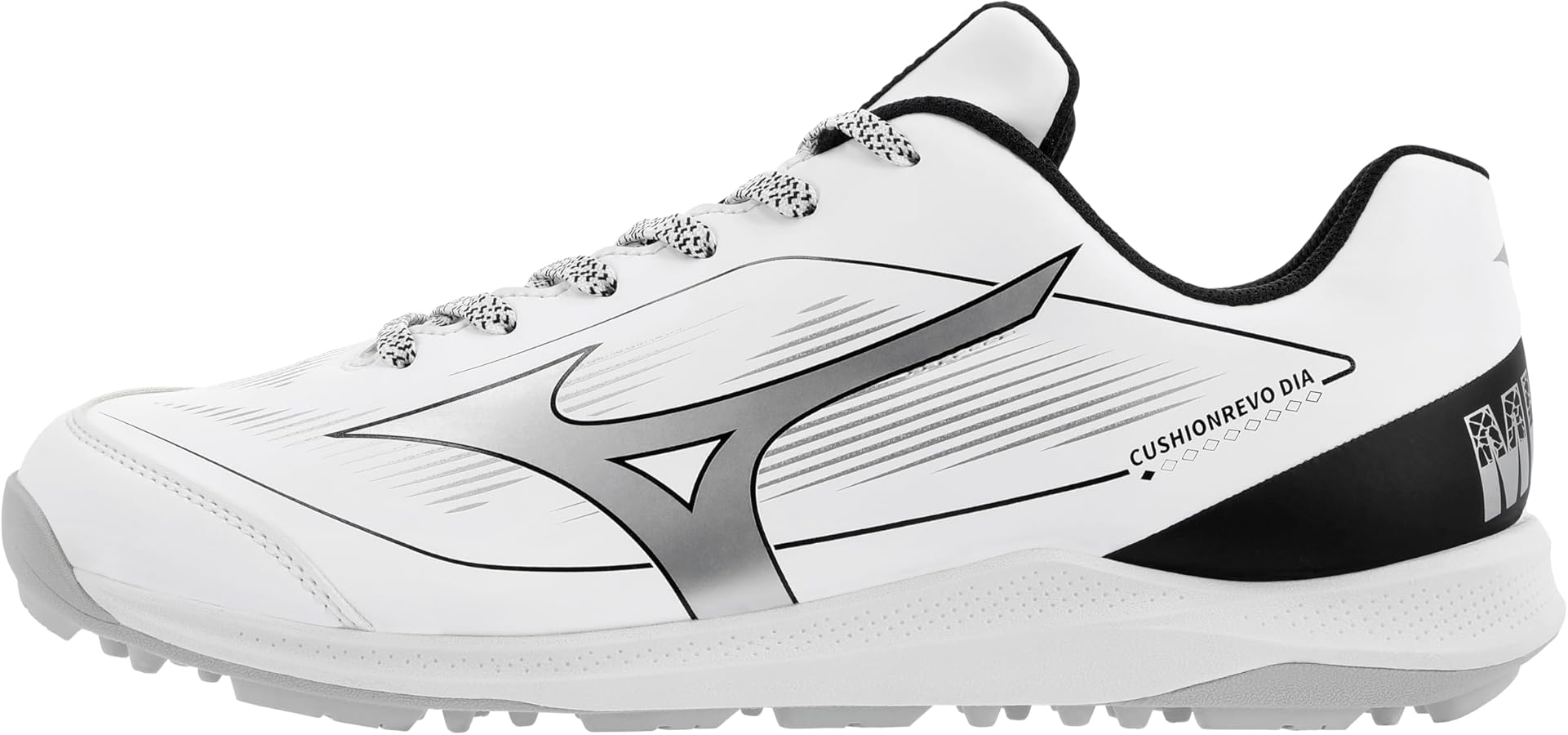 Amazon.com: Mizuno Unisex Cushionrevo Diamond Turf Shoe, White