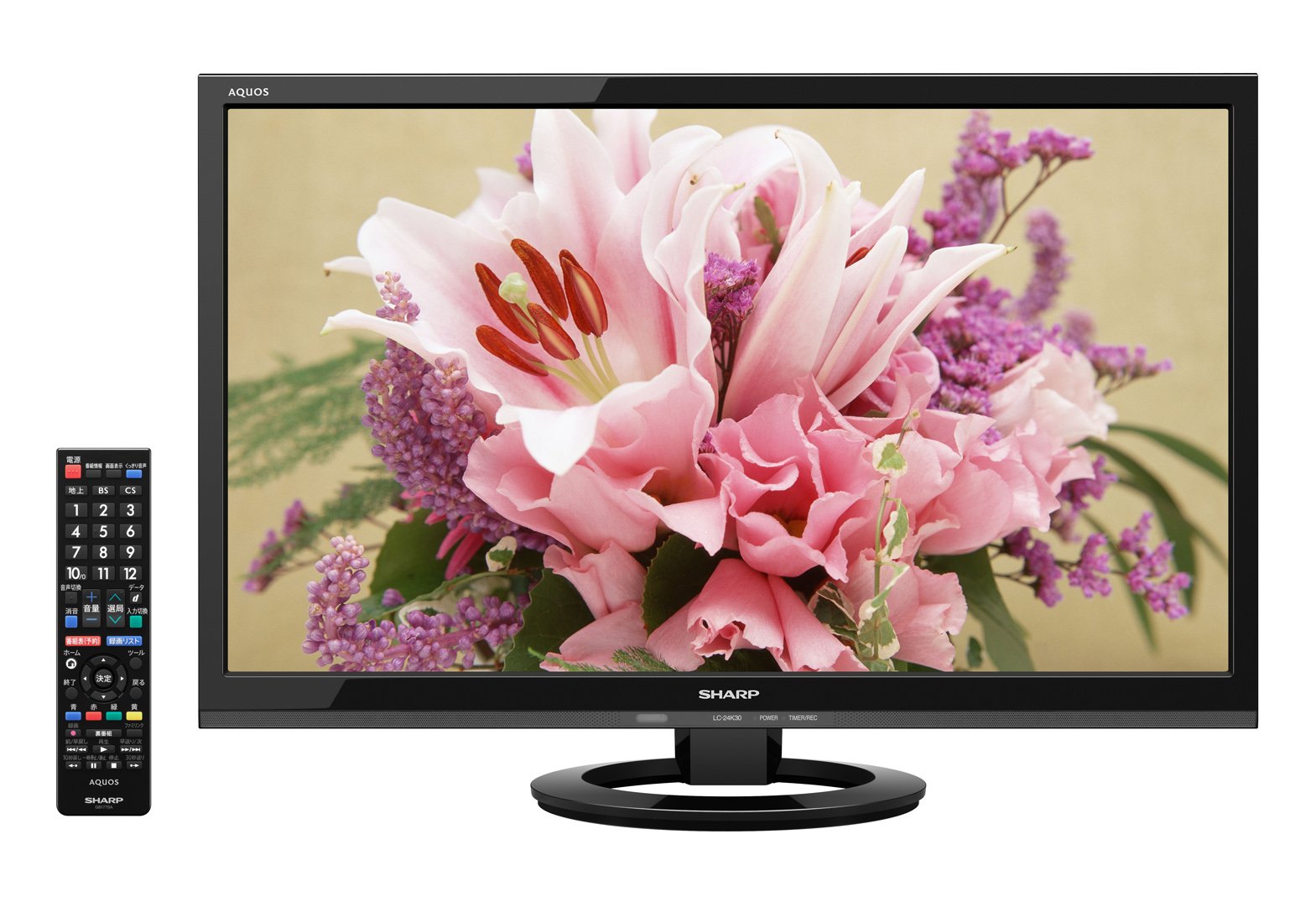 Amazon | シャープ AQUOS 液晶テレビ 24型 ブラック系 LC-24K30-B