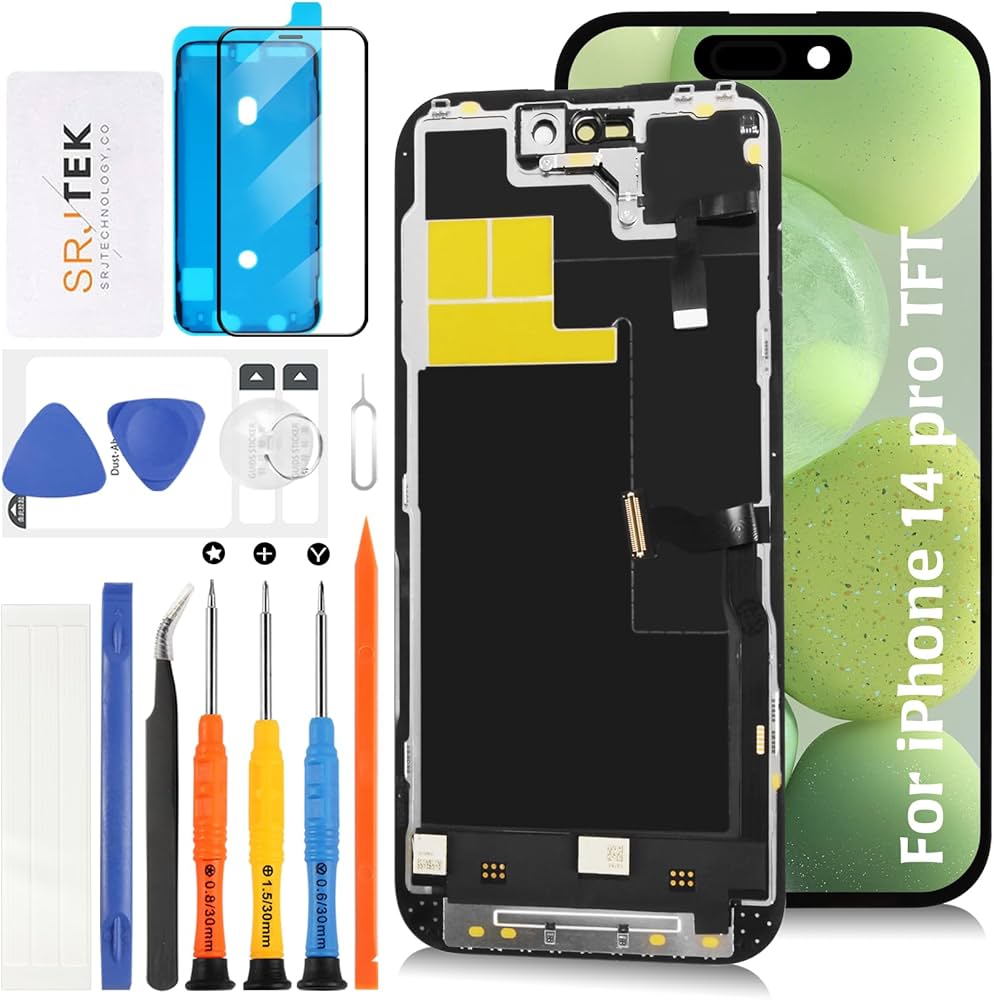 Amazon.co.jp: SRJTEK TFT for iPhone 14 Pro 液晶画面交換【120Hz対応