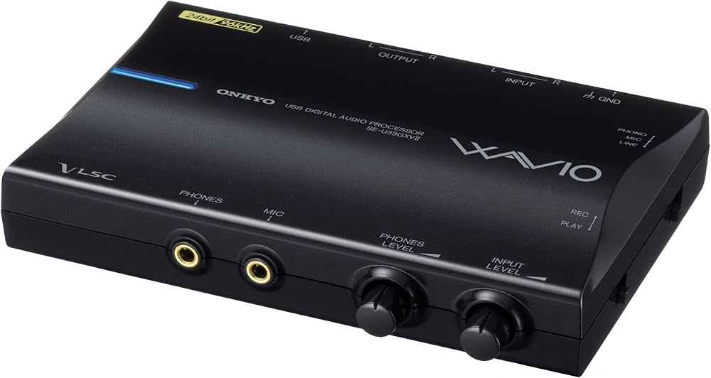 Amazon | ONKYO SE-U33GXV2(B) WAVIO USBデジタルオーディオ