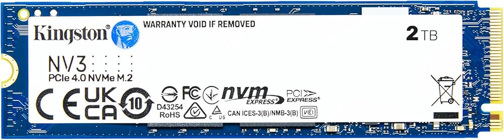 Amazon | キングストンテクノロジー Kingston SSD NV3 2TB PCIe Gen