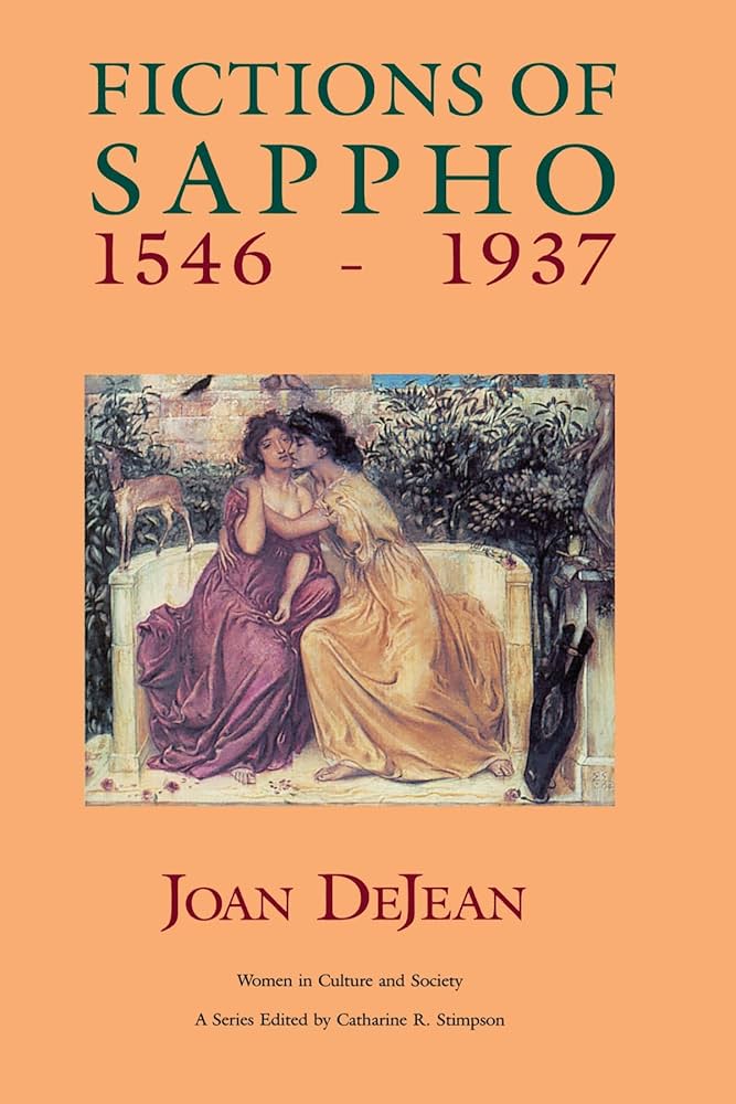 Amazon.com: Fictions of Sappho, 1546-1937 (Women in Culture and