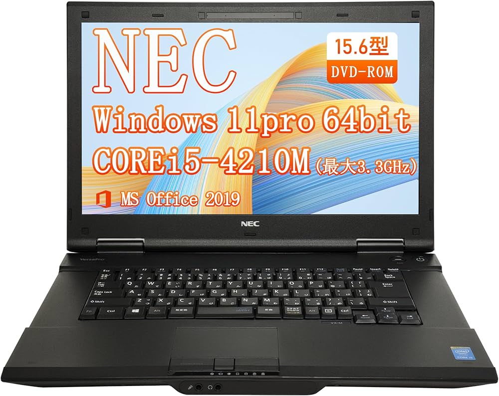 Amazon.co.jp: 【整備済み品】ノートパソコン NEC VersaPro VK26 15.6