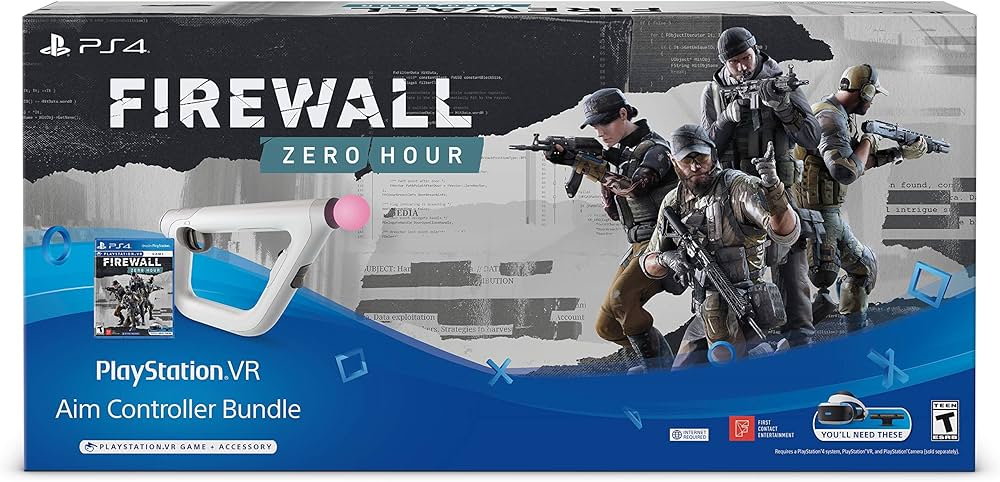 Amazon.com: PSVR Aim Controller Firewall Zero Hour Bundle