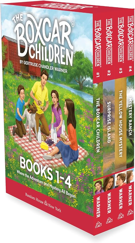 The Boxcar Children Mysteries Boxed Set 1-4: The Boxcar Children