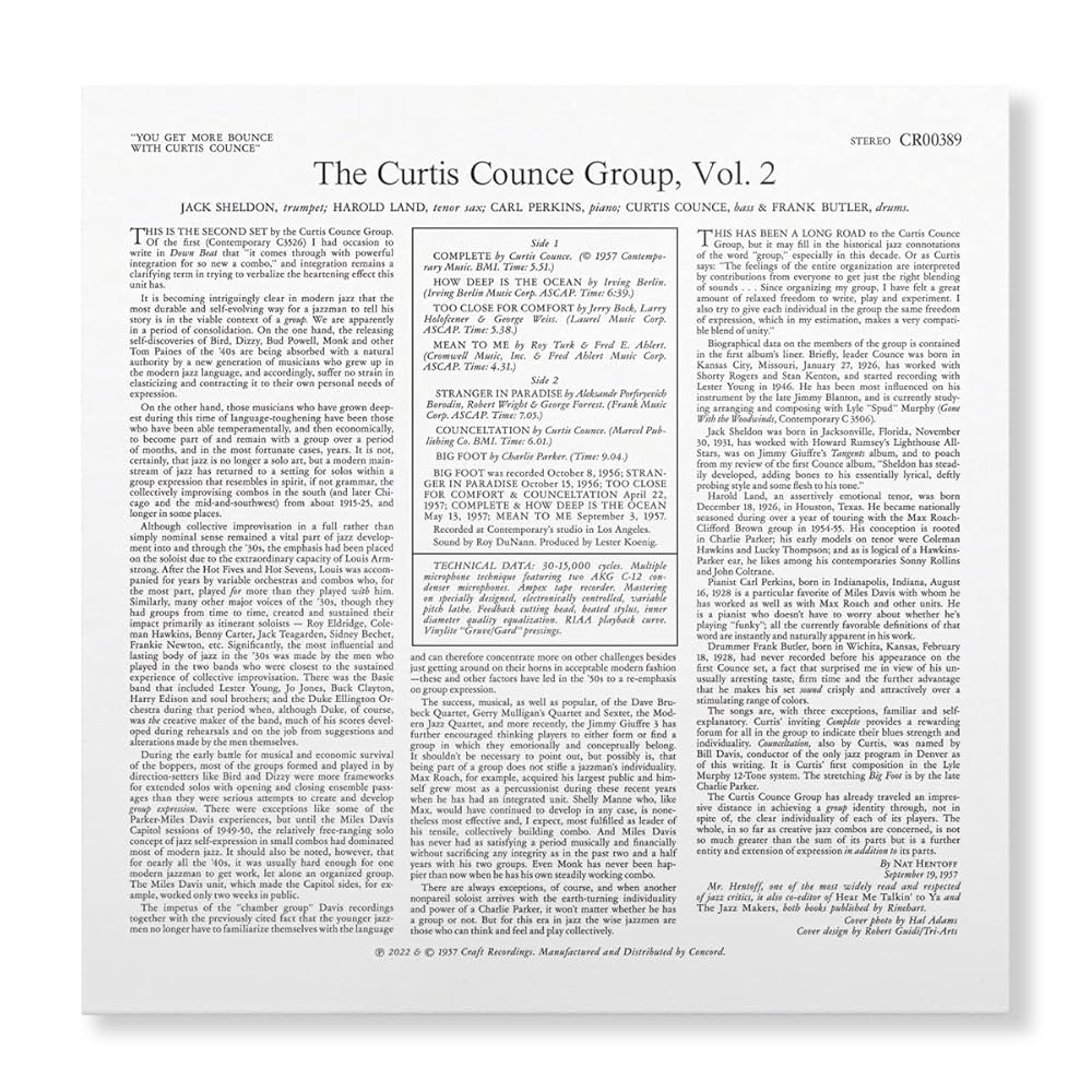 Amazon.com: You Get More Bounce With Curtis Counce![Contemporary