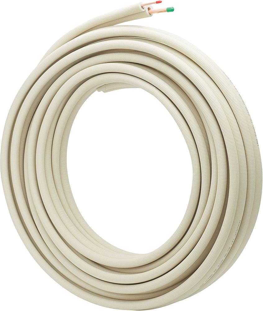 Amazon.co.jp: 因幡電工 ペアコイル 20m 被覆銅管空調用ペアタイプ PC