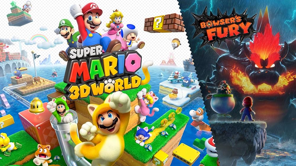 Amazon.com: Super Mario 3D World + Bowser's Fury - Nintendo Switch