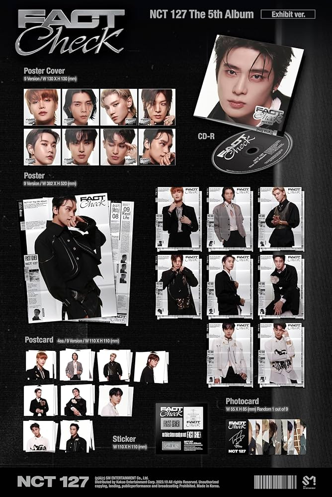 NCT 127, YUTA, DOYOUNG, HAECHAN, JAEHYUN - NCT 127 Fact Check 5th