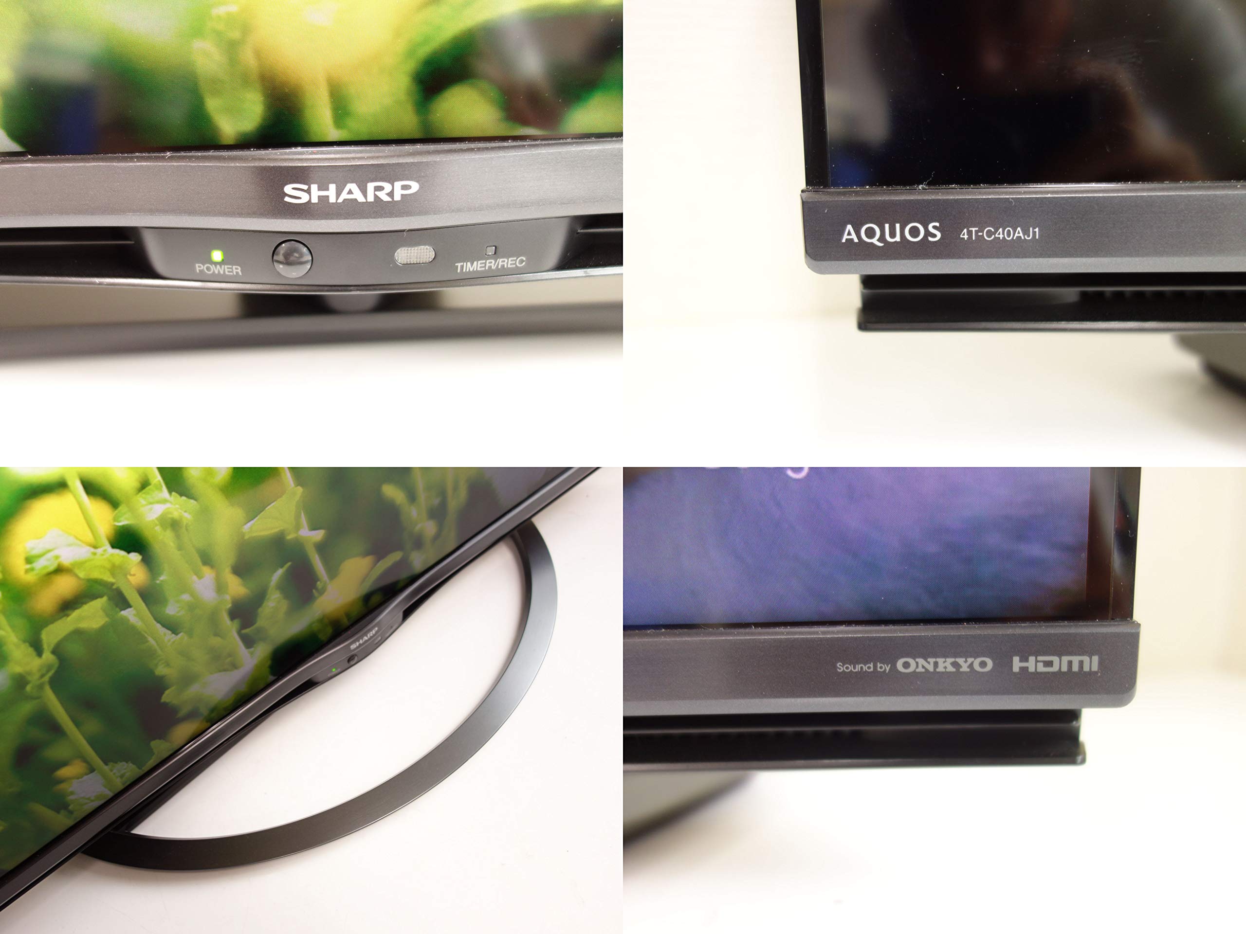 Amazon.co.jp: Sharp Aquos 4T-C40AJ1 40V LCD TV, 4K Android TV