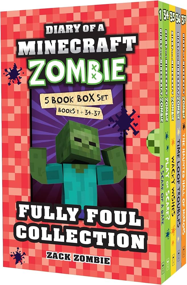 Diary of a Minecraft Zombie: Fully Foul 5-Book Collection: Zack