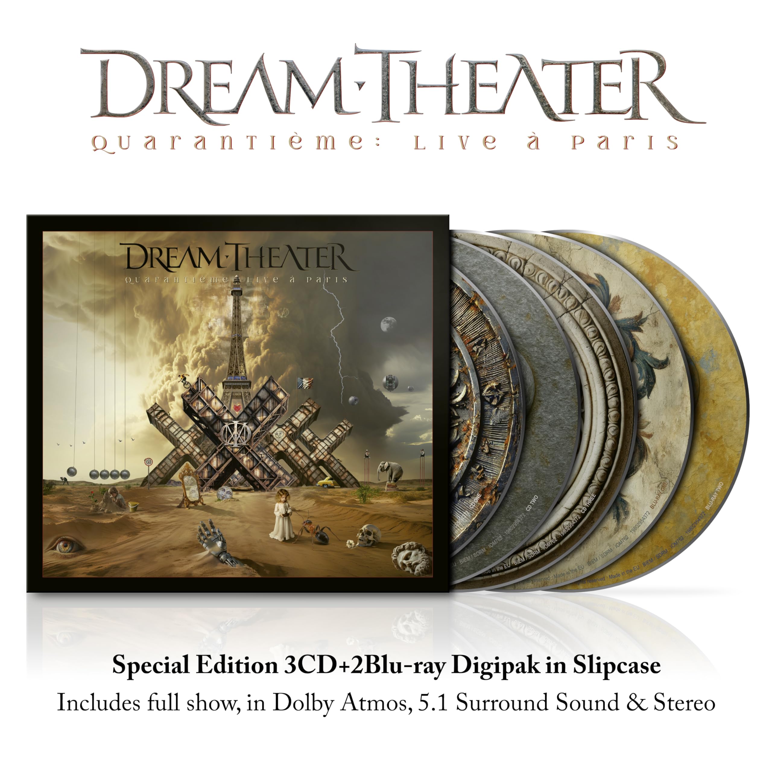 Amazon.co.jp: Quarantieme: Live A Paris (Special Edition) (3CD+
