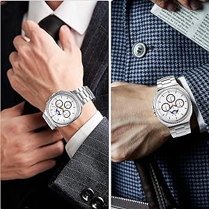 Amazon.com: Metal Band Compatible with Samsung Galaxy Watch 8 40mm