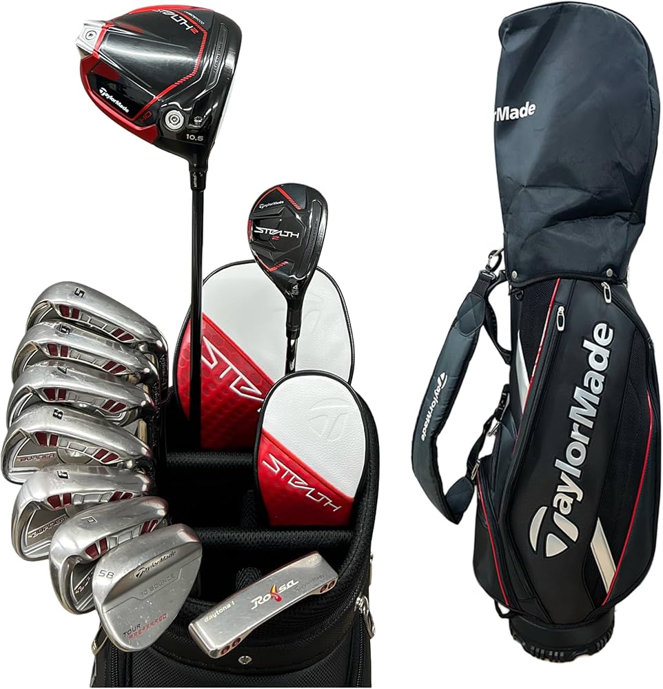 Amazon.co.jp: 【中古】ゴルフクラブセット メンズ テーラーメイド