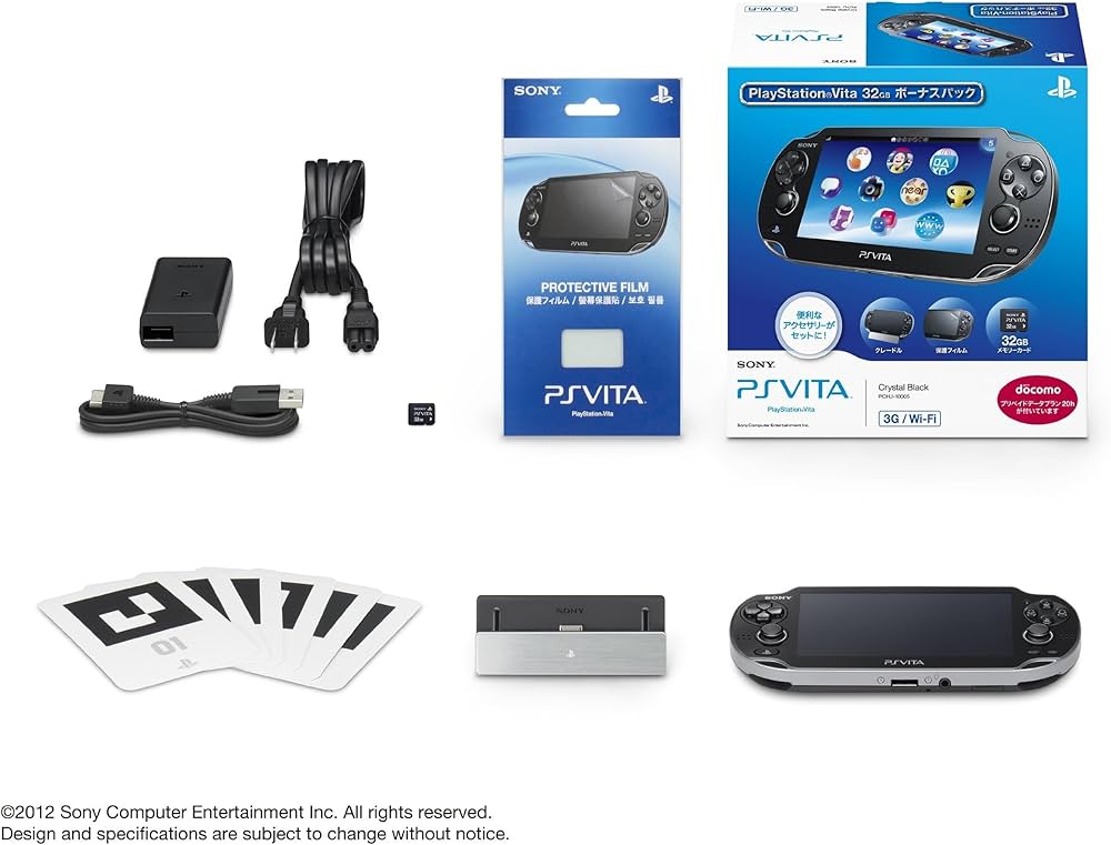 Amazon | PlayStation Vita 3G/Wi-Fiモデル クリスタル・ブラック 32GB