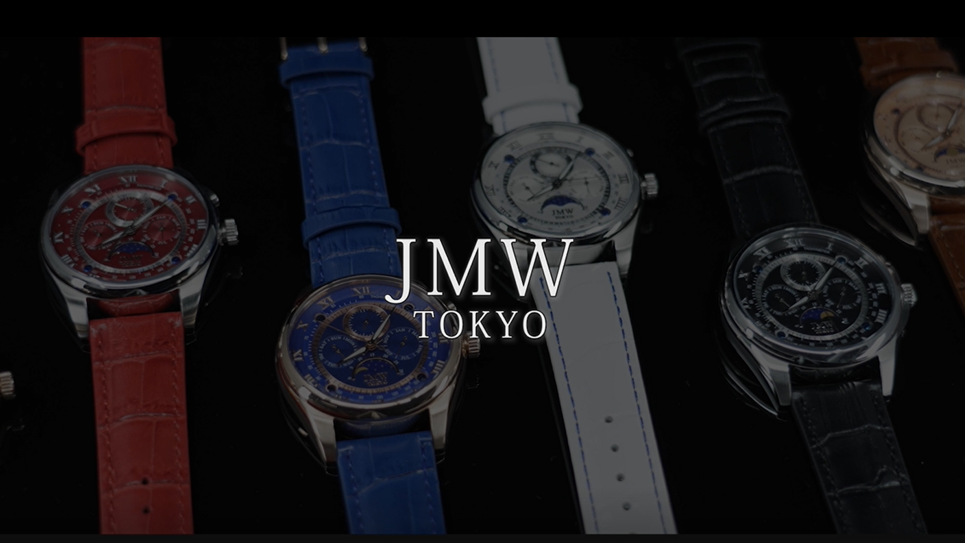 Amazon.co.jp: 【JMW TOKYO】腕時計 メンズ 上級ムーンフェイズ [日本