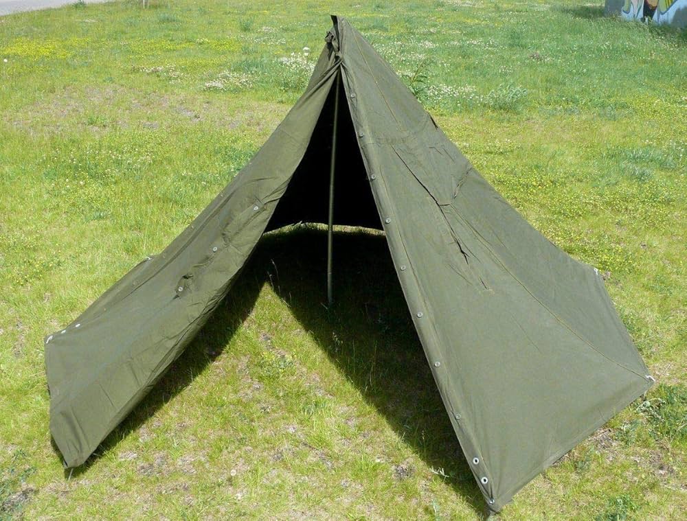 Amazon | ポーランド軍 ポンチョテント サイズ2（170～180cm