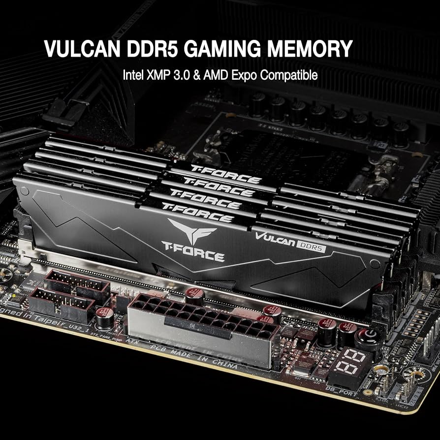 TEAMGROUP T-Force Vulcan DDR5 32GB (2x16GB) 6000MHz (PC5-48000