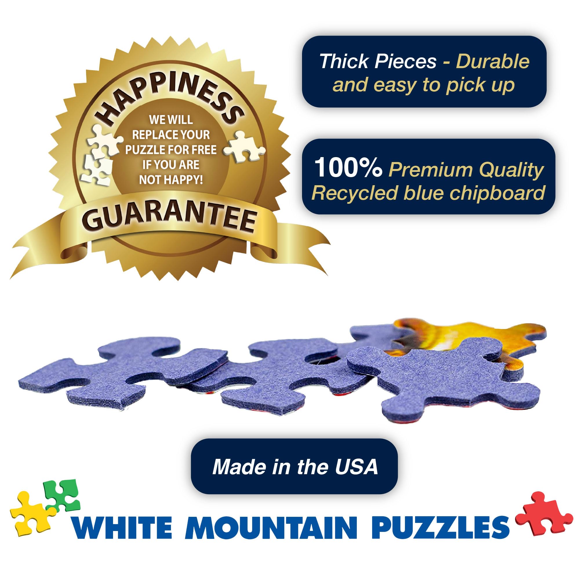 Amazon.com: White Mountain Puzzles Rock 'N Roll - 1000 Piece