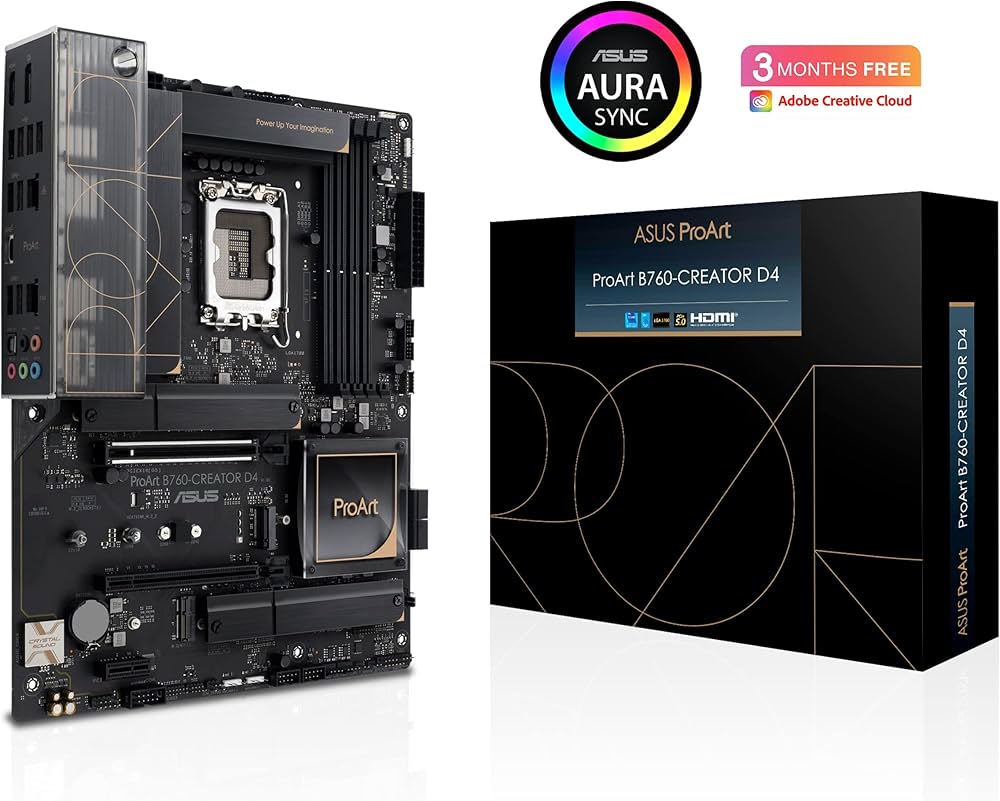 Amazon | ASUS ProArt B760-CREATOR D4 Intel LGA 1700(第13世代および
