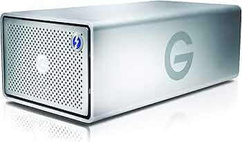 Amazon | G-Technology G-RAID with Thunderbolt 3 External Drive