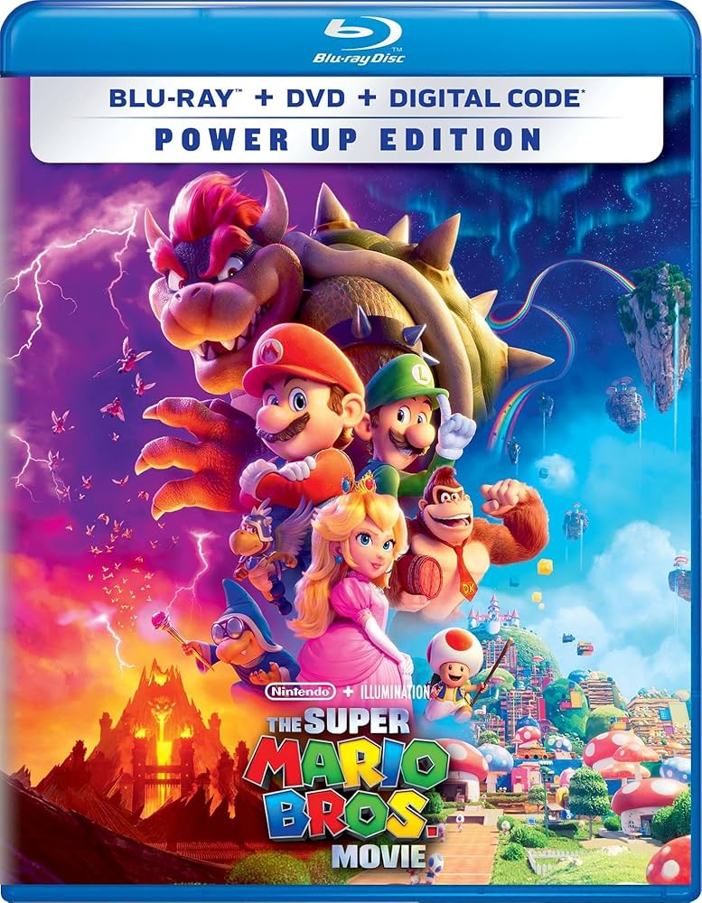 Amazon.co.jp: The Super Mario Bros. Movie (Blu-Ray + DVD + Digital