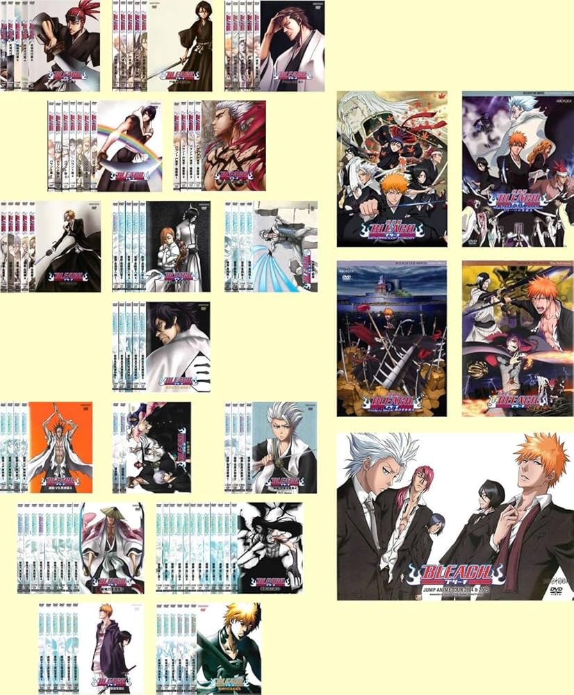 Amazon.co.jp: BLEACH ブリーチ TV版 全88巻 + 劇場版 全4巻 +