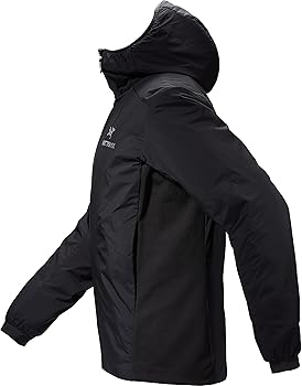 Amazon.co.jp: Arcteryx X000007487 Atom Hoodie, Men's Black, XL