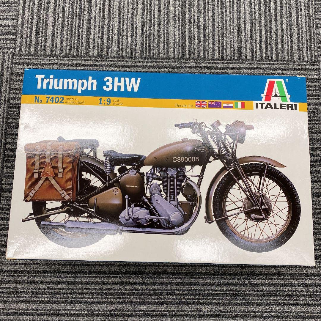 Amazon | WWII 英陸軍バイク トライアンフ 3HW 1/9 イタレリ