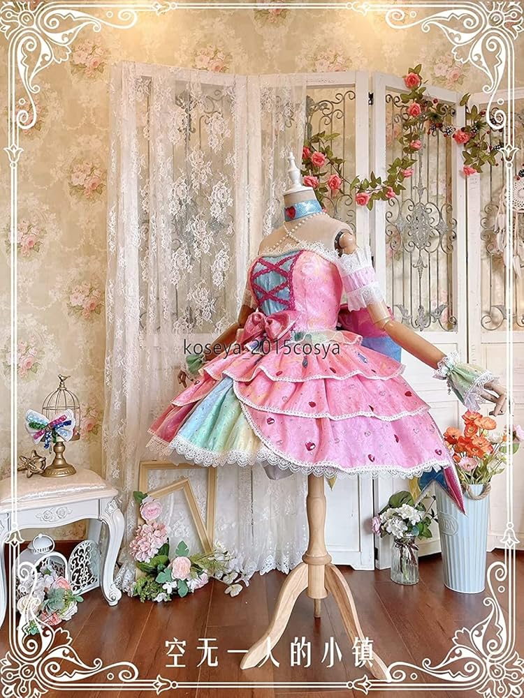 Amazon.co.jp: [XIN XIN] アイカツスターズ! 虹野ゆめ コスプレ衣装