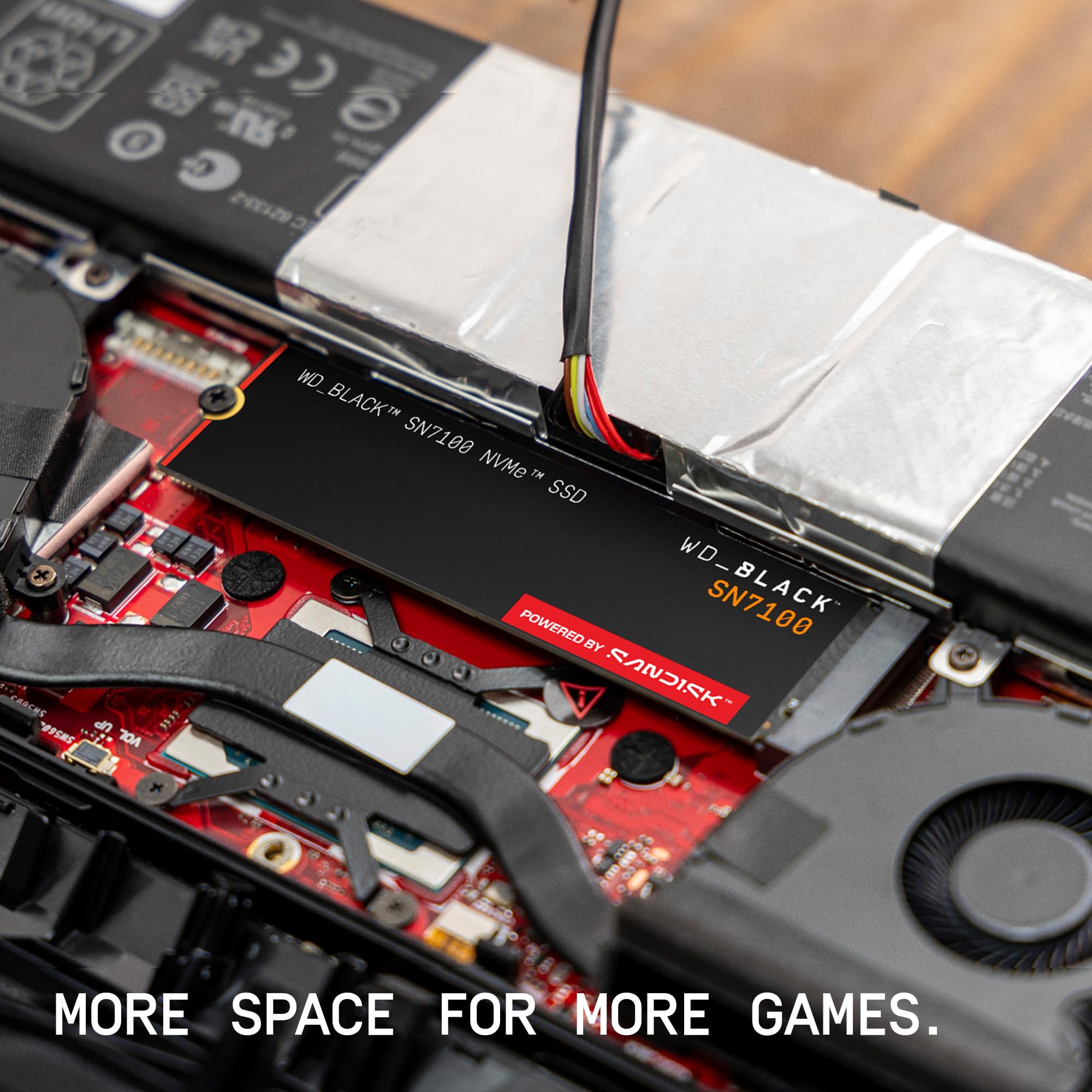 Amazon | WD_BLACK 500GB SN7100 NVMe 内蔵ゲーミングSSD ソリッド