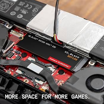 Amazon.com: WD_Black SN7100 1TB NVMe SSD - Gen4 PCIe, M.2 2280, Up