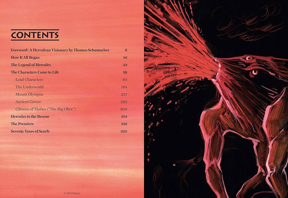 Amazon | Disney's Hercules: The Art of Gerald Scarfe | Scarfe